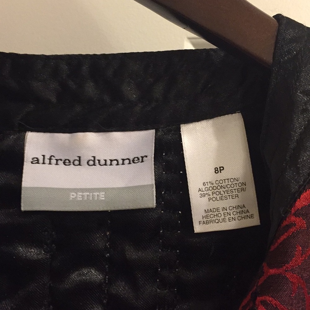 Dressy Open Blazer by Alfred Dunner - Picture 6 of 7